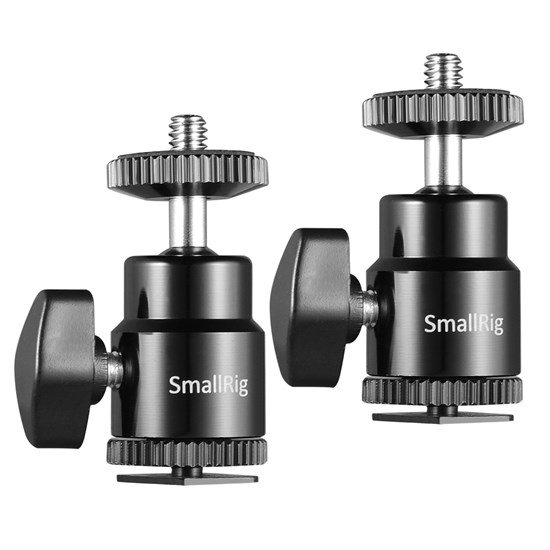SmallRig 2059 Mounting Support Kit with 1/4"-20 Screw for Camera Hot Shoe (2pcs) 2059 - фото 38051