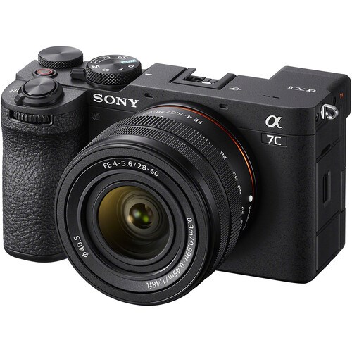 Беззеркальная камера Sony a7C II Kit 28-60mm f/4-5.6 Black - фото 39307