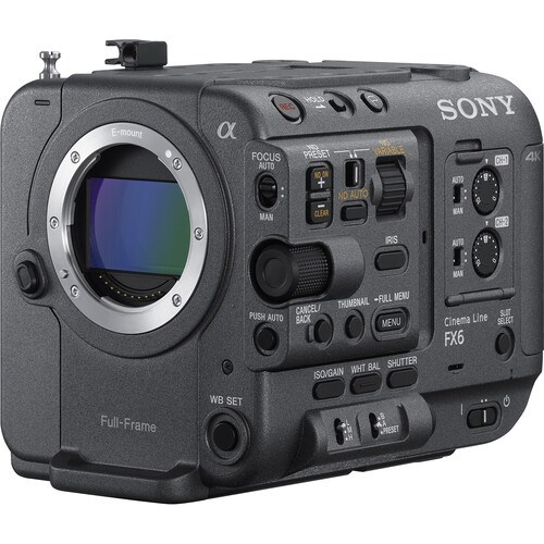 Кинокамера Sony PXW-FX6 - фото 44612