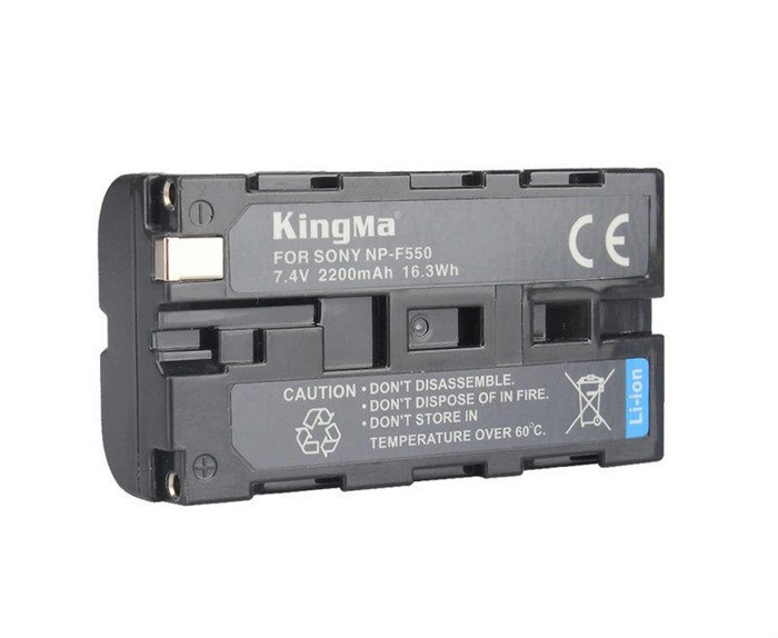 Аккумулятор KingMa NP-F550 2200mAh - фото 5385