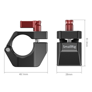 SmallRig DCS2695 Зажим для направляющих 25 mm для DJI Ronin M / Ronin MX / FREEFLY Movi Stabilizers - фото 15461