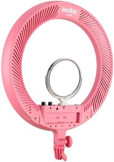 Осветитель кольцевой Godox LR160 LED Pink