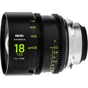 Объектив NiSi ATHENA PRIME Full Frame Cinema Lens 18мм T2.2 PL-Mount