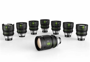 Комплект объективов NiSi ATHENA PRIME Full Frame Cinema Lens MASTER Kit 14мм T2.4 + 18мм/135мм T2.2 + 25мм/35мм/40мм/50мм/85мм T1.9 PL-Mount