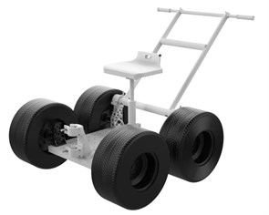 Комплект вездеходных колёс для рикши Movmax Sand Wheel Module