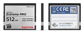 Комплект карт памяти ARRI SanDisk Extreme Pro CFast2.0 3x512ГБ