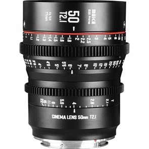 Объектив Meike Prime 50mm Т2.1 Cine Lens (Canon EF Mount S35)