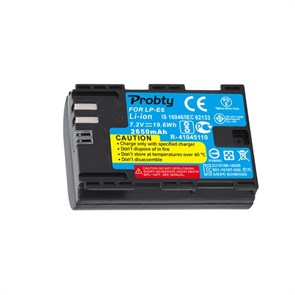 Аккумулятор Probty 2650 mAh LP-E6