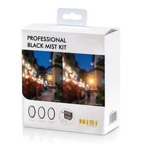 Набор круглых светофильтров NiSi PROFESSIONAL BLACK MIST KIT 82mm (Black Mist 1/2, 1/4, 1/8, футляр)