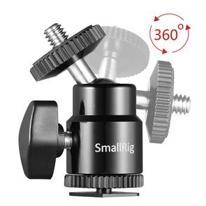 SmallRig 2059 Mounting Support Kit with 1/4"-20 Screw for Camera Hot Shoe (2pcs) 2059 - фото 6895