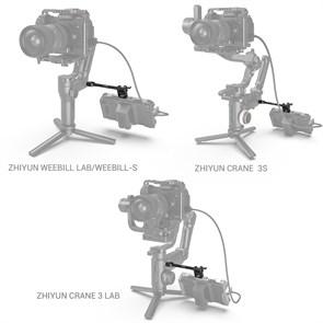 SmallRig 2889 Adjustable Monitor Support for Selected DJI and Zhiyun and Moza Stabilizers 2889 - фото 7033