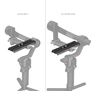 SmallRig 3031B Manfrotto Quick Release Plate for DJI RS 2 / Ronin-S / RS 3 / RS 3 Pro Stabilizers 3031B - фото 7348