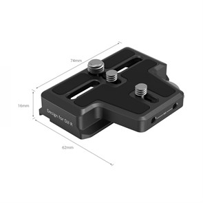 SmallRig 3162B Extended Arca-Swiss Quick kelease plate for DJI RS2 / RSC RS3 / RS3 Pro Gimbals 3162B - фото 7706