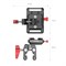SmallRig 2989 mini V Mount Battery Mount Plate with Crab-Shaped Clamp 2989 - фото 36453