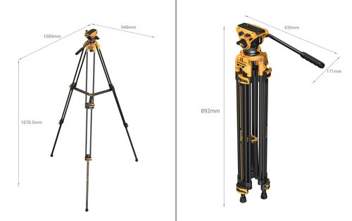 smallrig 5523 регулировка штатива