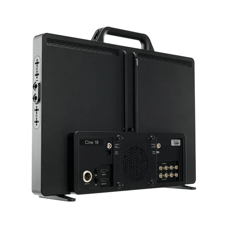 Вид сзади режиссёрского монитора 18.4 SmallHD Cine 18 4K High-Bright