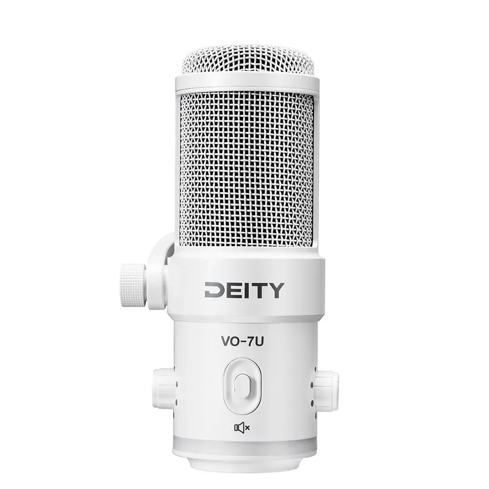 Микрофон Deity VO-7U белый для подкастов