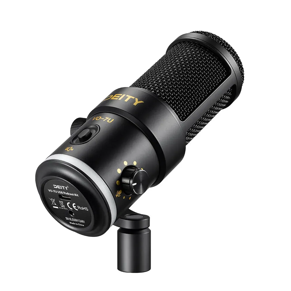 Микрофон Deity VO-7U чёрный для подкастов