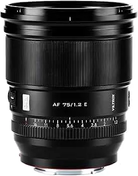 Объектив Viltrox AF 75 мм f/1.2 (Sony E)