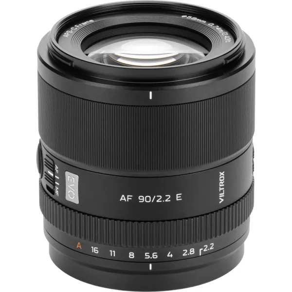 Объектив Viltrox 90 мм f/2.2 EVO AF Sony E