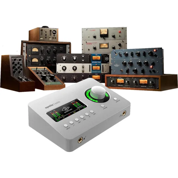Внешняя звуковая аудиокарта Universal Audio Apollo Solo USB Heritage Edition 2x4