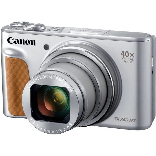 Камера Canon PowerShot SX740 HS (2956C001 Серебристый)
