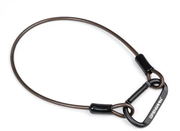 Трос OPENMOON Gaffer Tape Lanyard Stainless Steel (Черный OGS04)