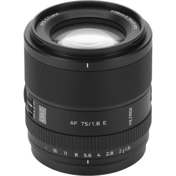 Объектив Viltrox AF 75 мм f/1.8 EVO Sony E