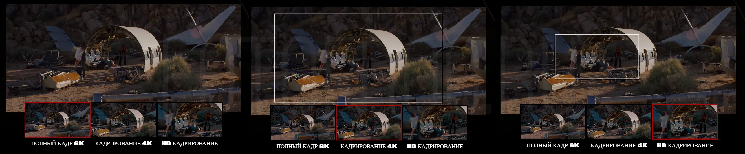 ОСНОВНЫЕ ОСОБЕННОСТИ&nbsp;RED KOMODO-X 6K