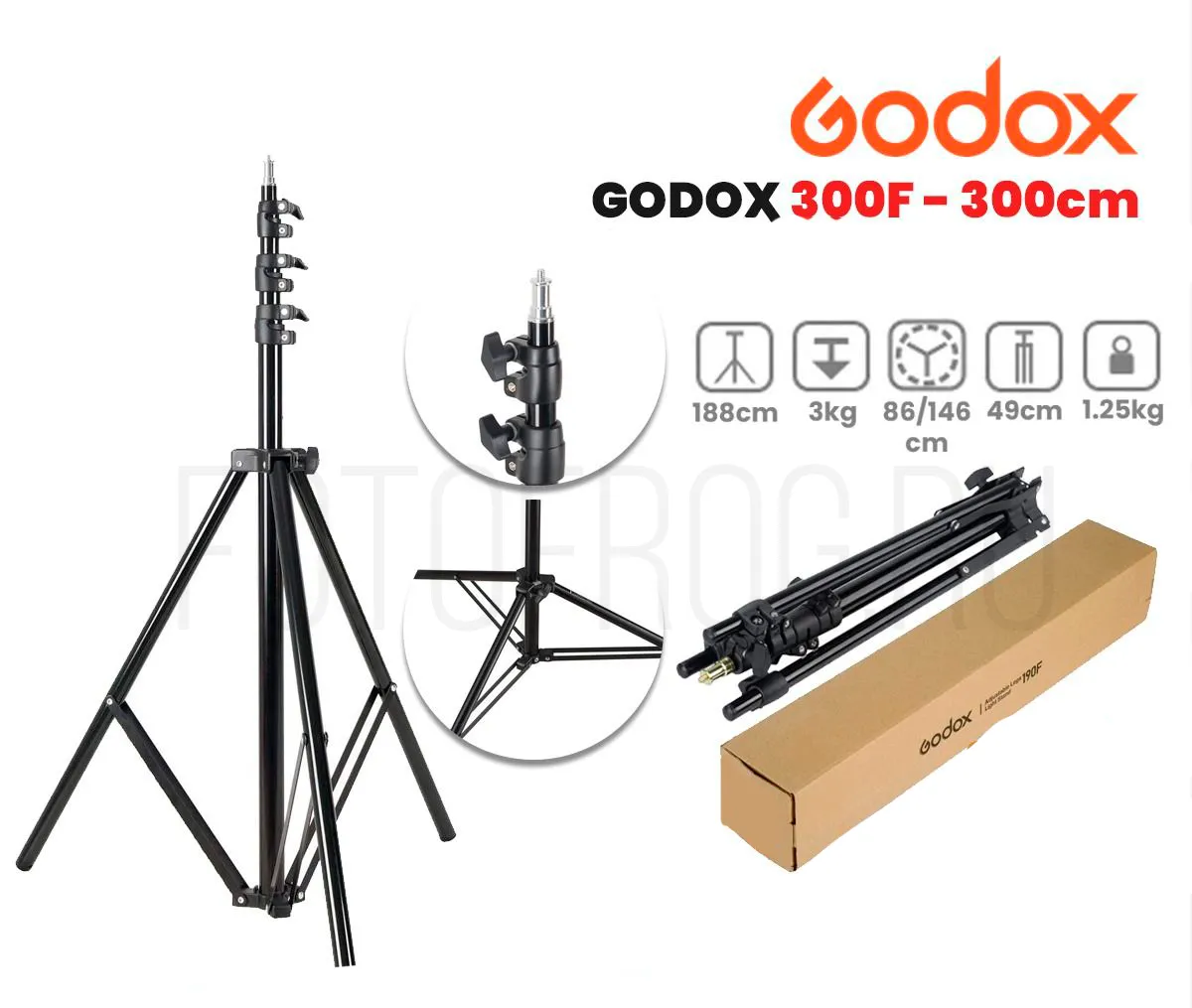 СПОСОБ ПРИМЕНЕНИЯ GODOX 300F