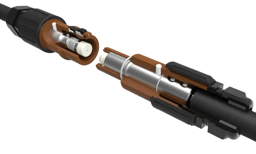 Коннектор силовой Kupo PFLD-3GY-S120M40A PowerFit 400A