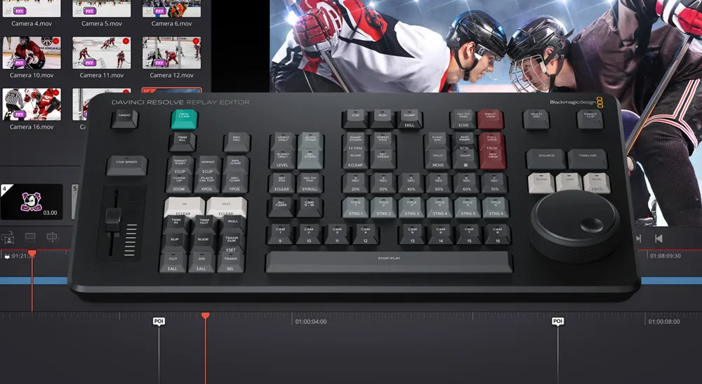 Видеомикшер Blackmagic DaVinci Resolve Replay Editor