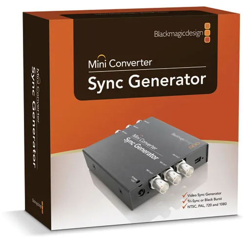 Мини-конвертер Blackmagic Sync Generator