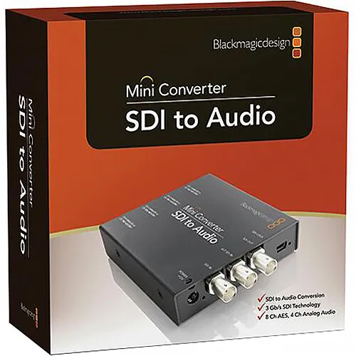 Мини-конвертер Blackmagic SDI - Audio Mini Converter
