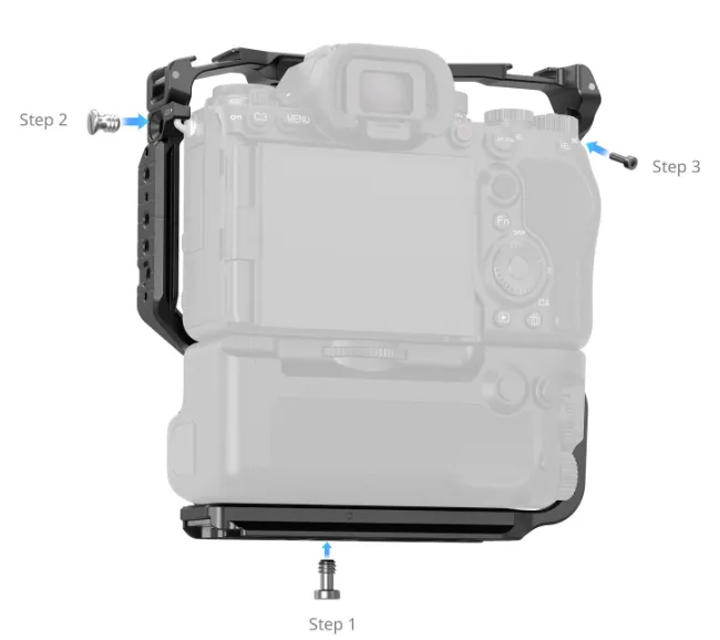Клетка SmallRig 5908 с рукояткой VG-C5 5908 для Alpha 1 II / Alpha 9 III