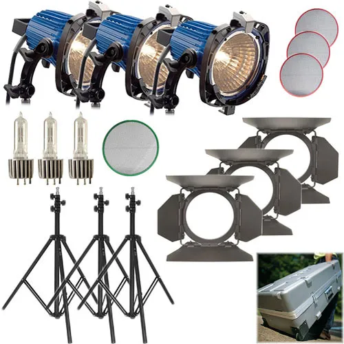Комплект осветителей ARRI ARRILITE 750 Plus Lighting Kit Schuko (L0.36700.0)