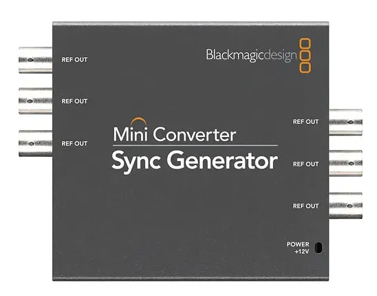 Вид спереди мини конвертера Black Magic Mini Converter Sync Generator