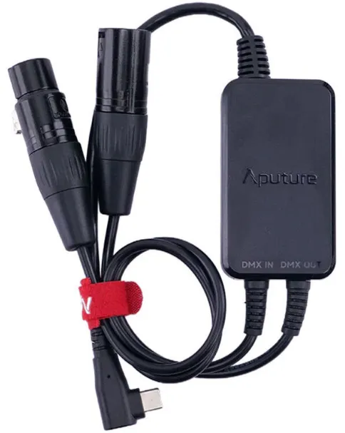 Адаптер Aputure Active Type-C - 5 pin DMX In/Out для MT Pro/MC Pro/INFINIBARs