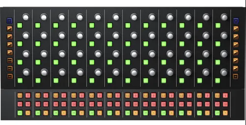 Модульная панель управления Blackmagic Fairlight Console Channel Control Modular Control Surface