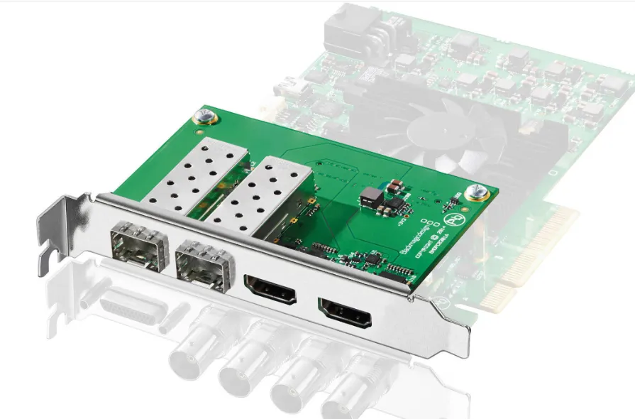 Дополнительный модуль Blackmagic Decklink HDMI 2.0 и Optical Fiber Mezzanine Card для Decklink 4K Extreme 12G