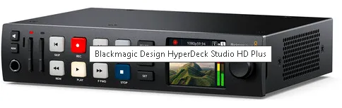 Видеорекордер Blackmagic HyperDeck Studio HD Plus