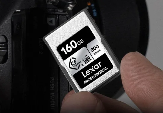 Карта памяти Lexar CFexpress Type A 160GB Professional SILVER Series (R800/W700)