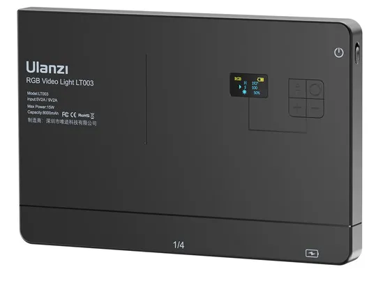 Осветитель накамерный Ulanzi LT003 RGB LED