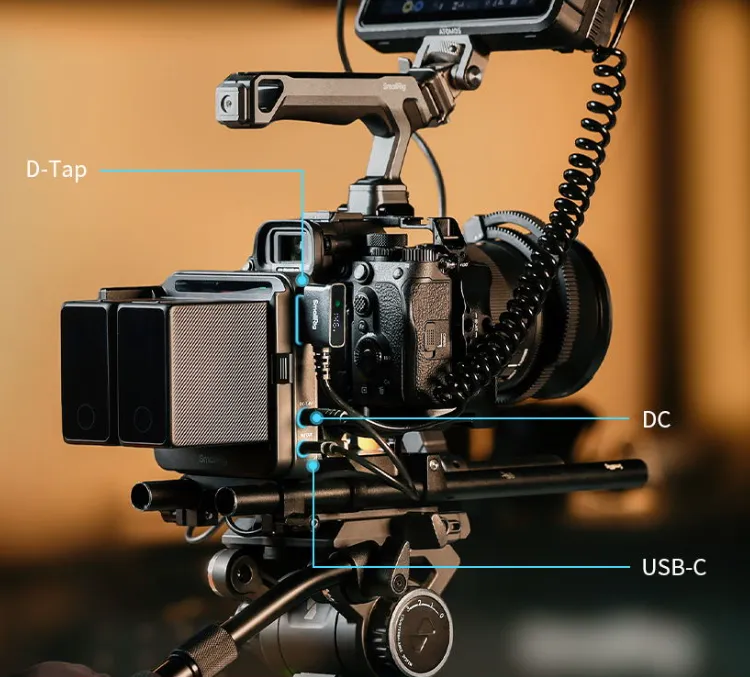 Аккумуляторная площадка Smallrig 5536 для NP-F (Supports UPS)