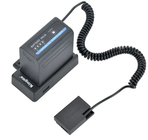 Адаптер питания Kingma DR-LPE17 + Площадка для аккумулятора BM-F980D NP-F DR-LPE17-P Kit