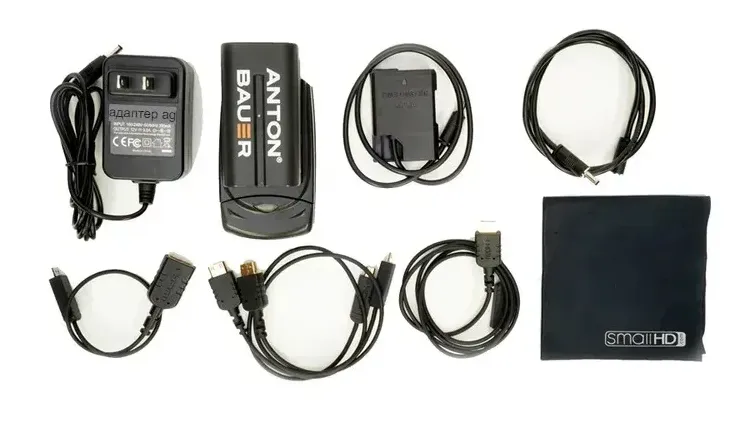Комплектация комплекта для зарядки SmallHD Nikon ACC-FOCUS5-ENEL15-PACK