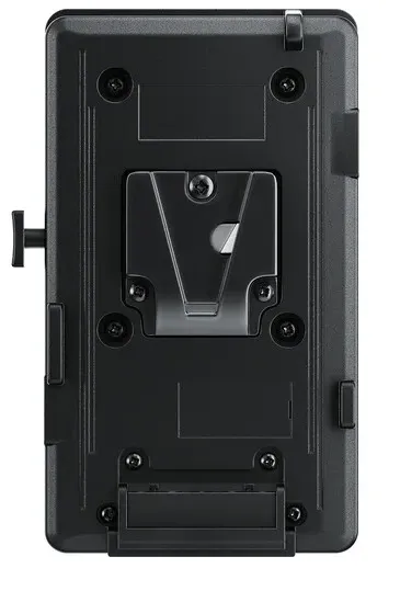 Вид сзади вккумуляторной площадки Blackmagic для URSA Cine