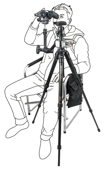 Зажим Kupo KCP-735 Binocular Clamp