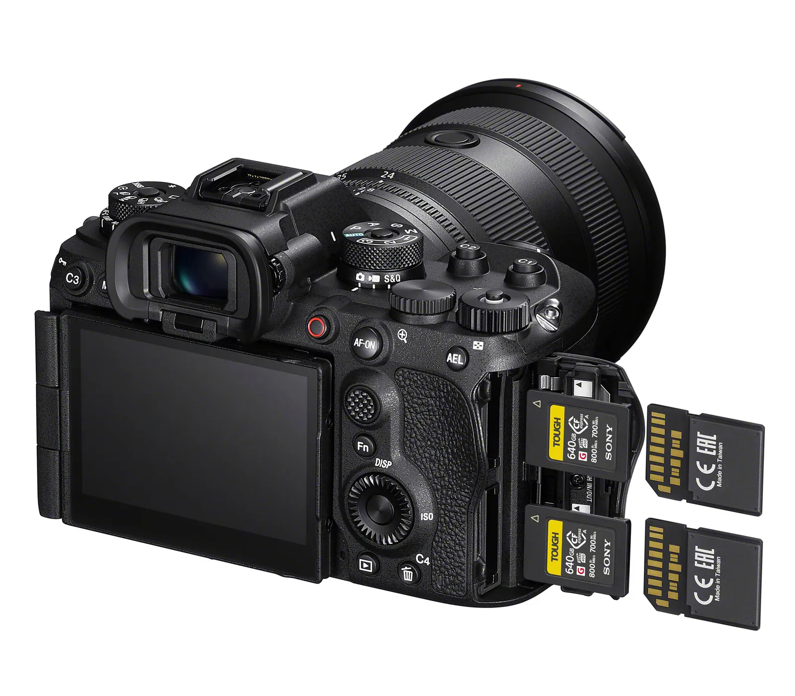 Слот для карты памяти фотоаппарата Sony Alpha A1 II Body (ILCE-1M2)