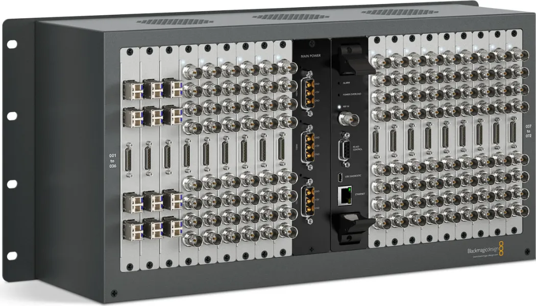 Коммутатор Blackmagic Universal Videohub 72 Rack Frame